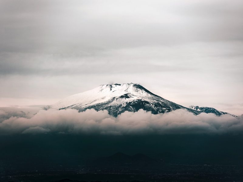 View of Etna Volcano